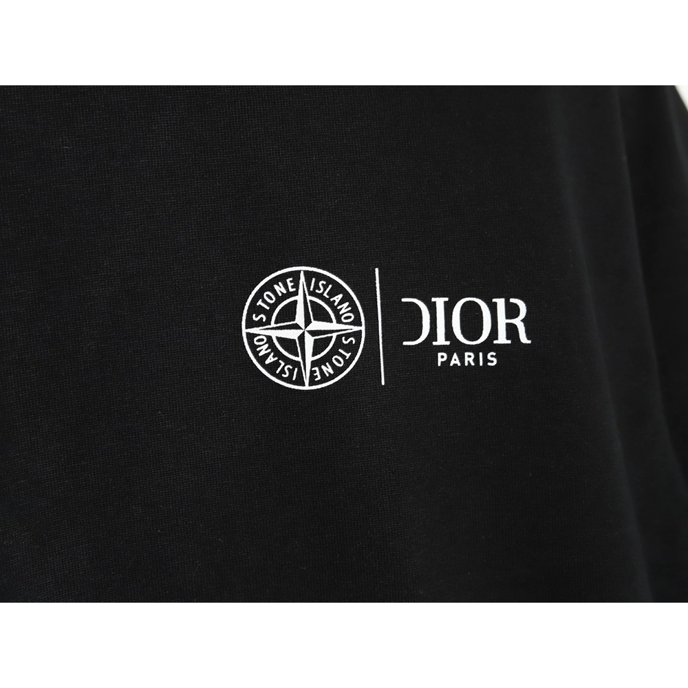 Dior &amp; Stone Island crosshair print short-sleeved T-shirt TSK1,Dior
