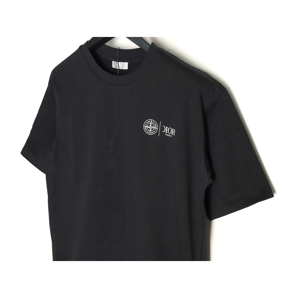 Dior &amp; Stone Island crosshair print short-sleeved T-shirt TSK1,Dior