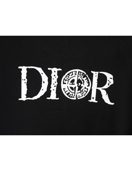 Dior &amp; Stone Island crosshair print short-sleeved T-shirt TSK1,Dior