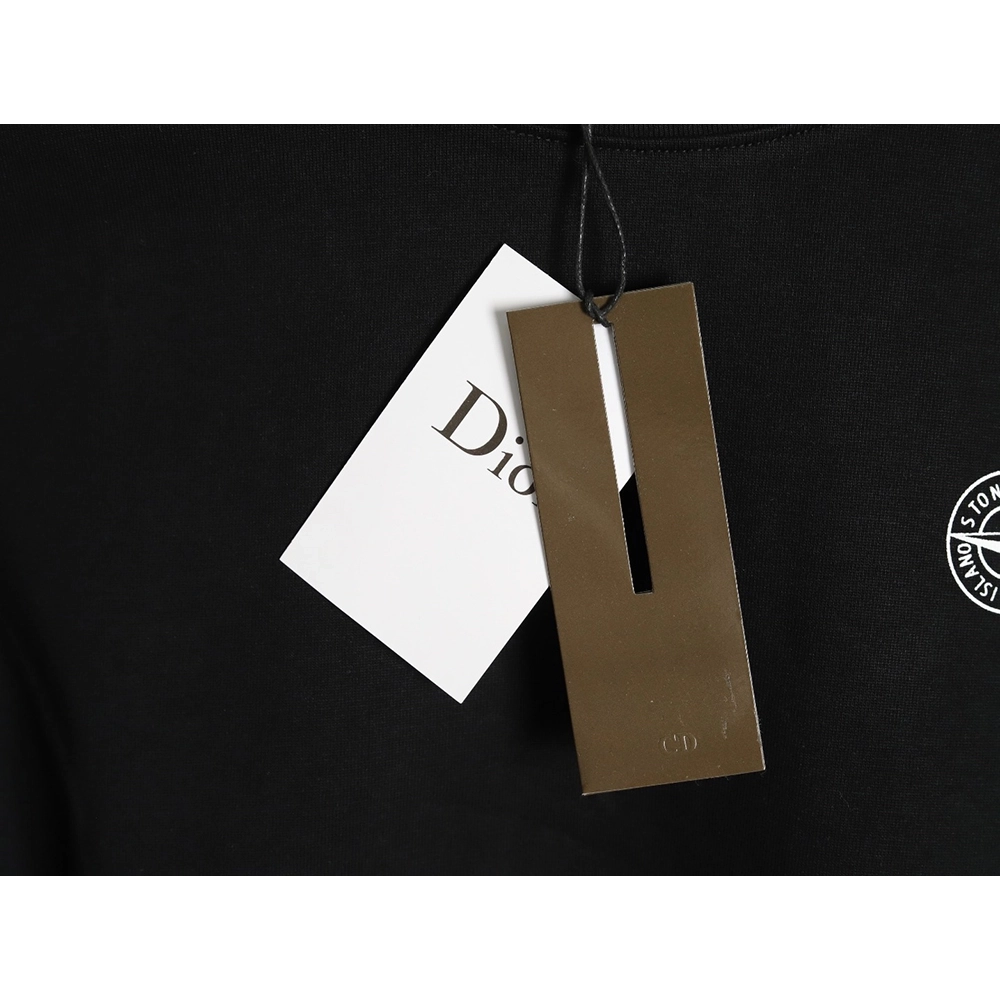 Dior &amp; Stone Island crosshair print short-sleeved T-shirt TSK1,Dior