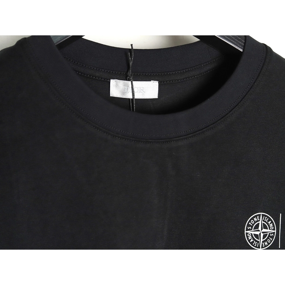 Dior &amp; Stone Island crosshair print short-sleeved T-shirt TSK1,Dior