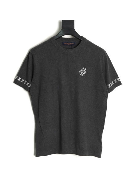 Louis Vuitton jacquard lettering logo short sleeves tsk1,Louis Vuitton