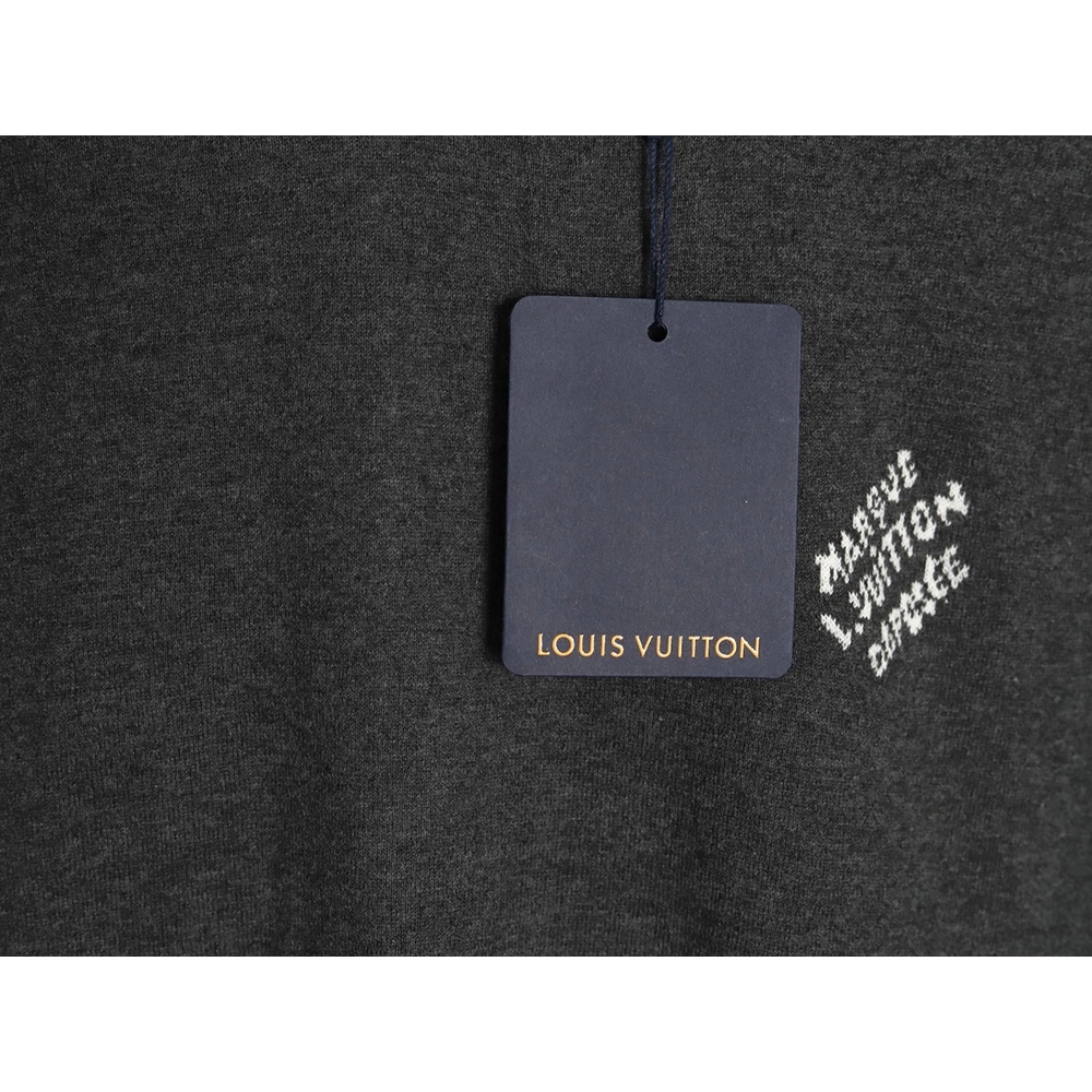 Louis Vuitton jacquard lettering logo short sleeves tsk1,Louis Vuitton