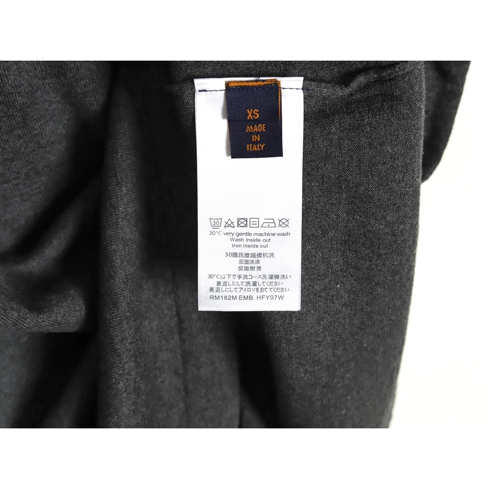 Louis Vuitton jacquard lettering logo short sleeves tsk1,Louis Vuitton