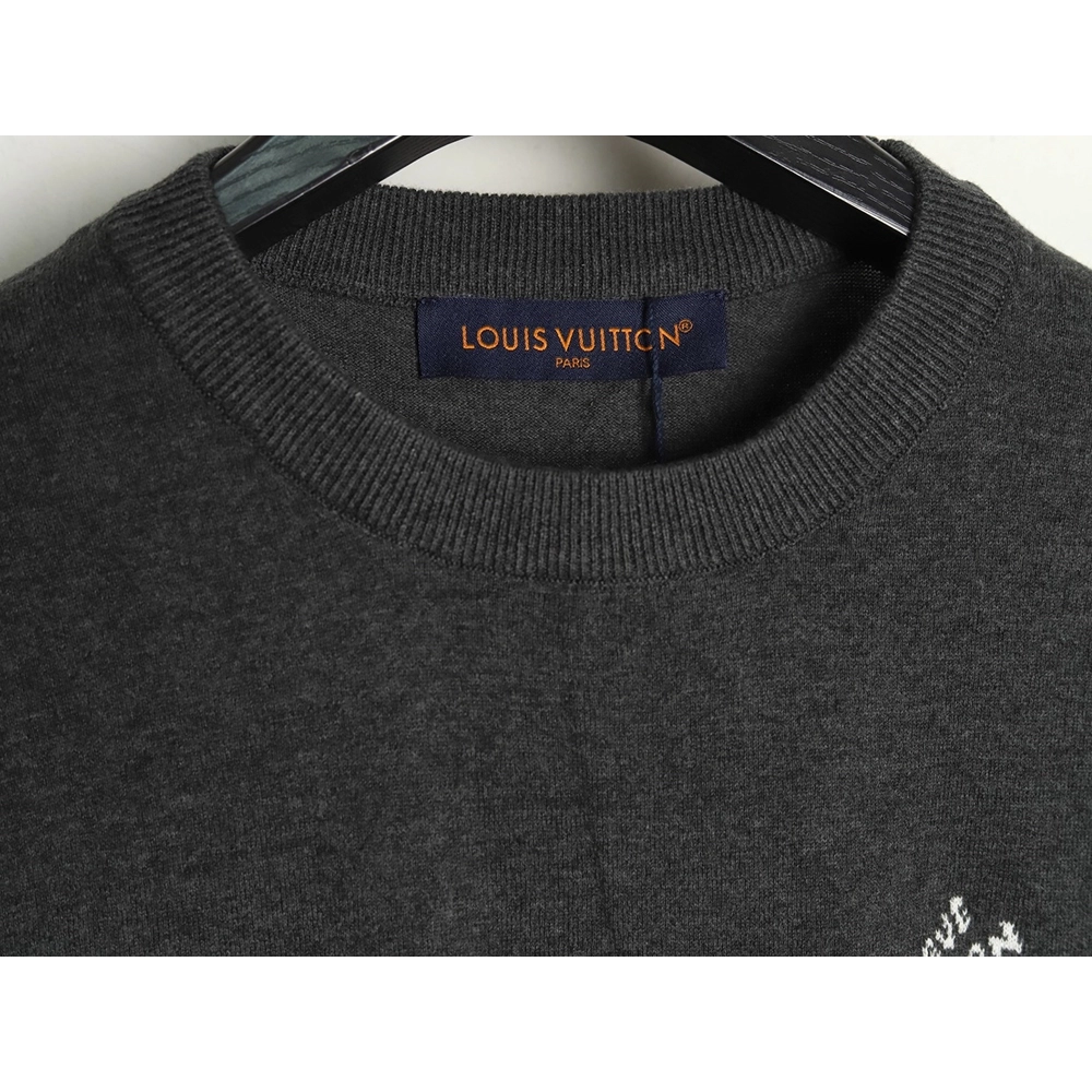 Louis Vuitton jacquard lettering logo short sleeves tsk1,Louis Vuitton