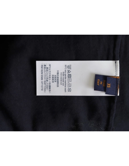 Louis Vuitton jacquard lettering logo short sleeves tsk2,Louis Vuitton