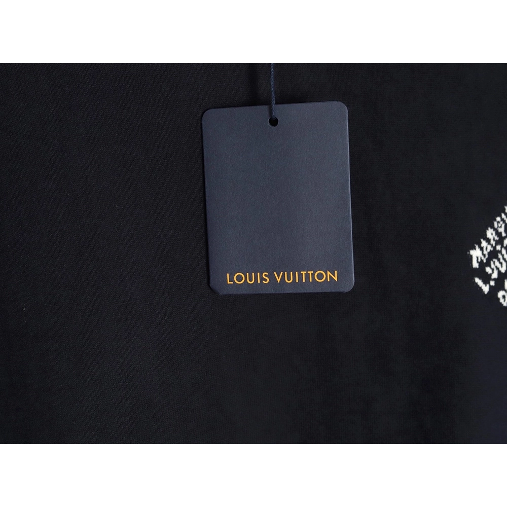 Louis Vuitton jacquard lettering logo short sleeves tsk2,Louis Vuitton