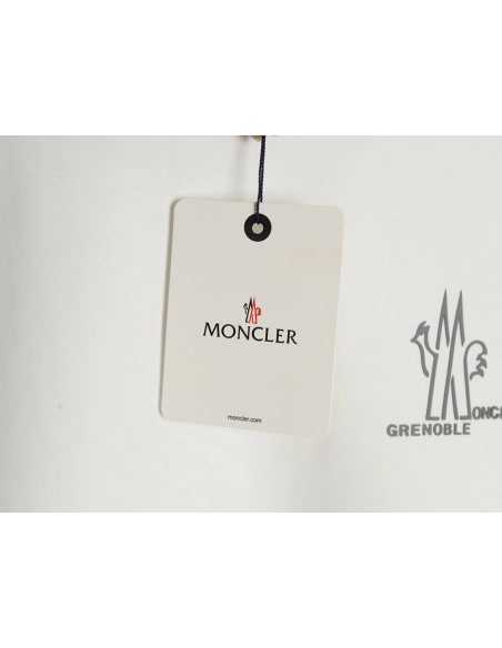 Moncler laminated logo short sleeve,Moncler