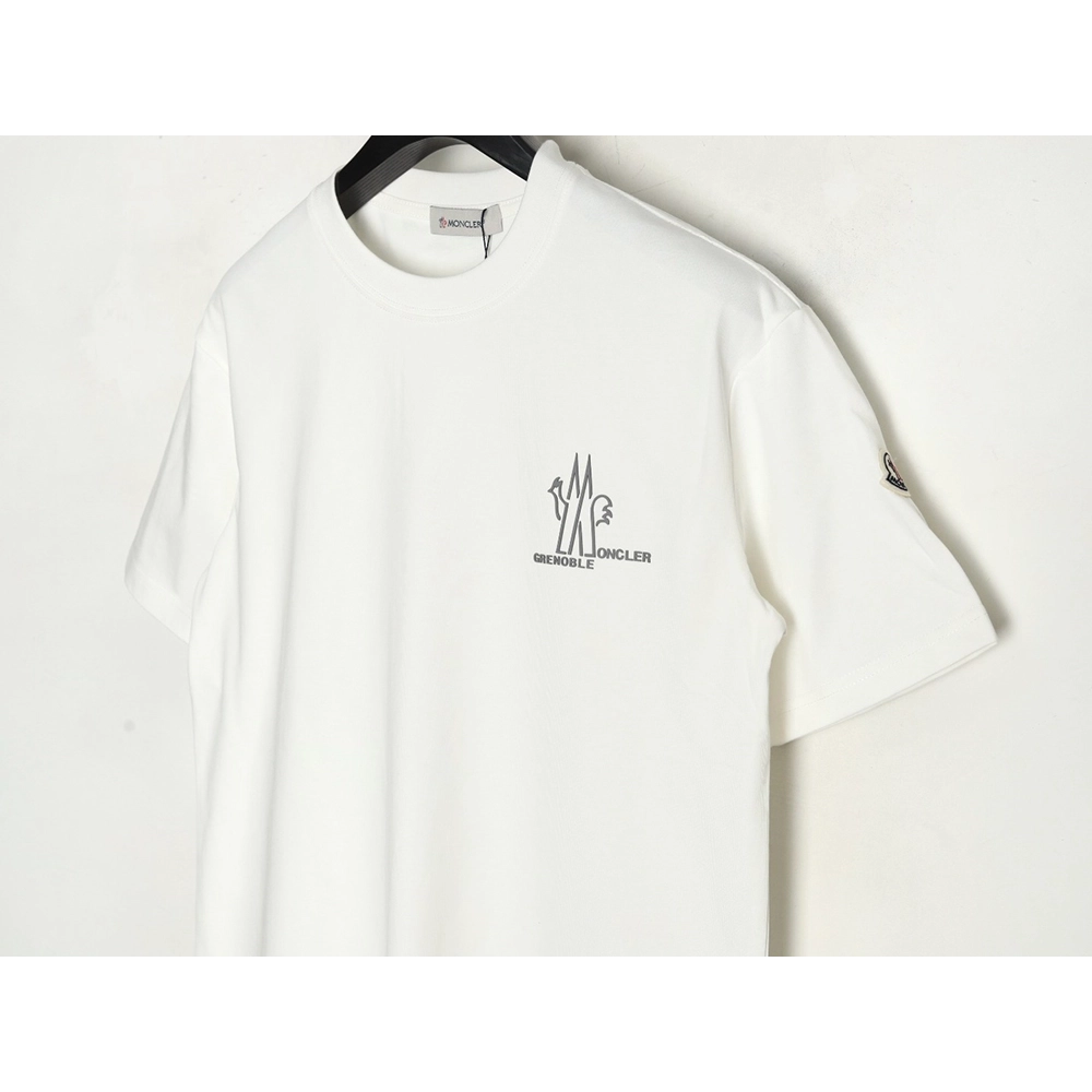Moncler laminated logo short sleeve,Moncler