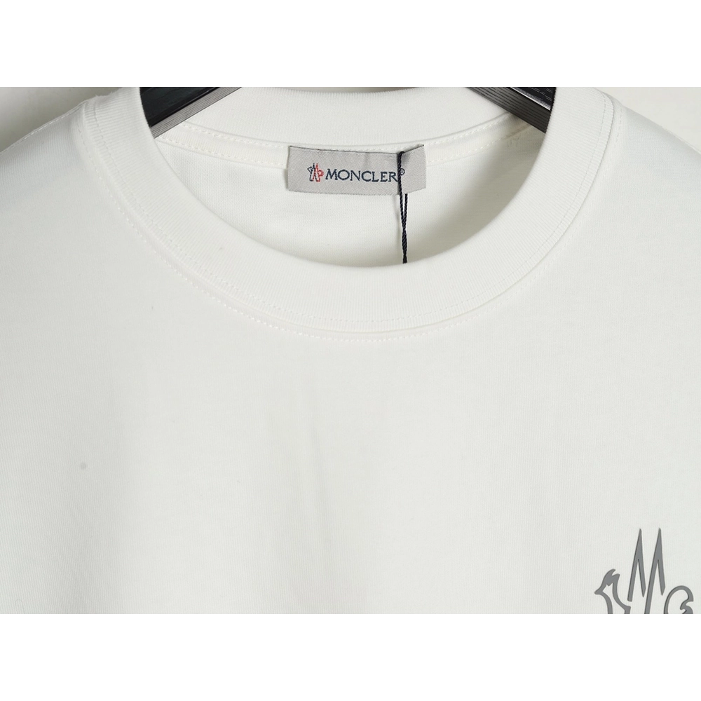 Moncler laminated logo short sleeve,Moncler