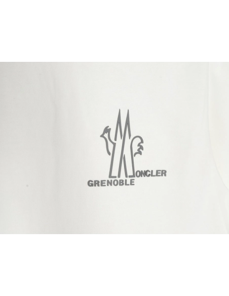 Moncler laminated logo short sleeve,Moncler