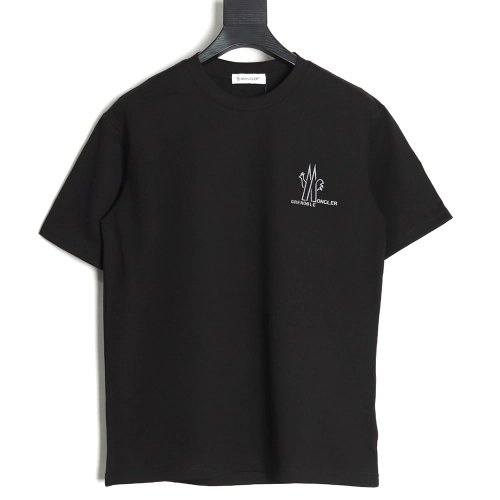 Moncler laminated logo short sleeve TSK1,Moncler