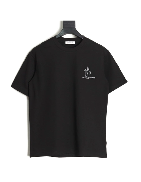 Moncler laminated logo short sleeve TSK1,Moncler