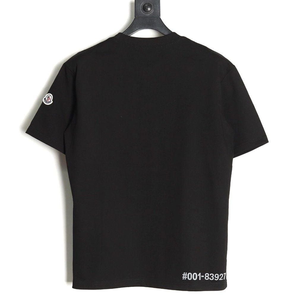Moncler laminated logo short sleeve TSK1,Moncler