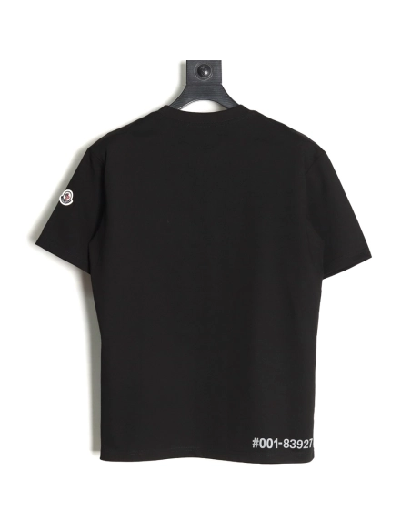 Moncler laminated logo short sleeve TSK1,Moncler