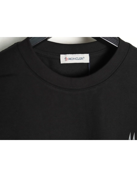 Moncler laminated logo short sleeve TSK1,Moncler