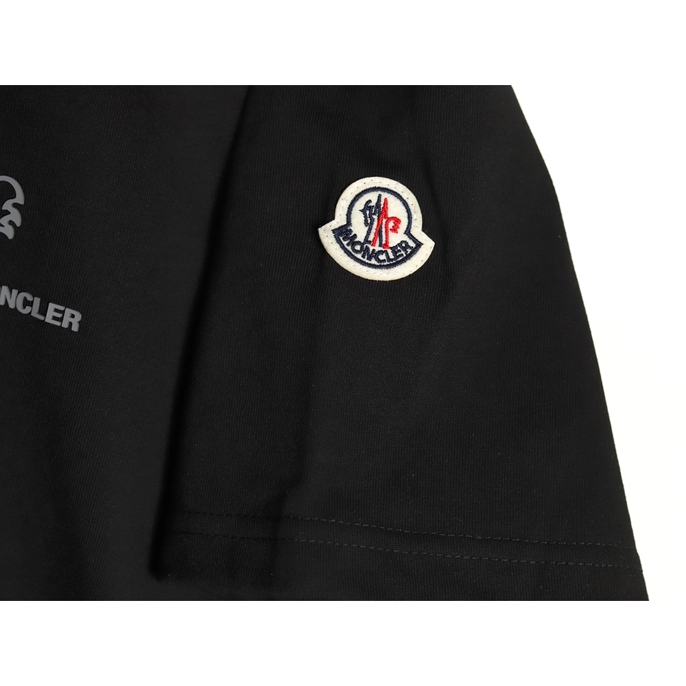 Moncler laminated logo short sleeve TSK1,Moncler