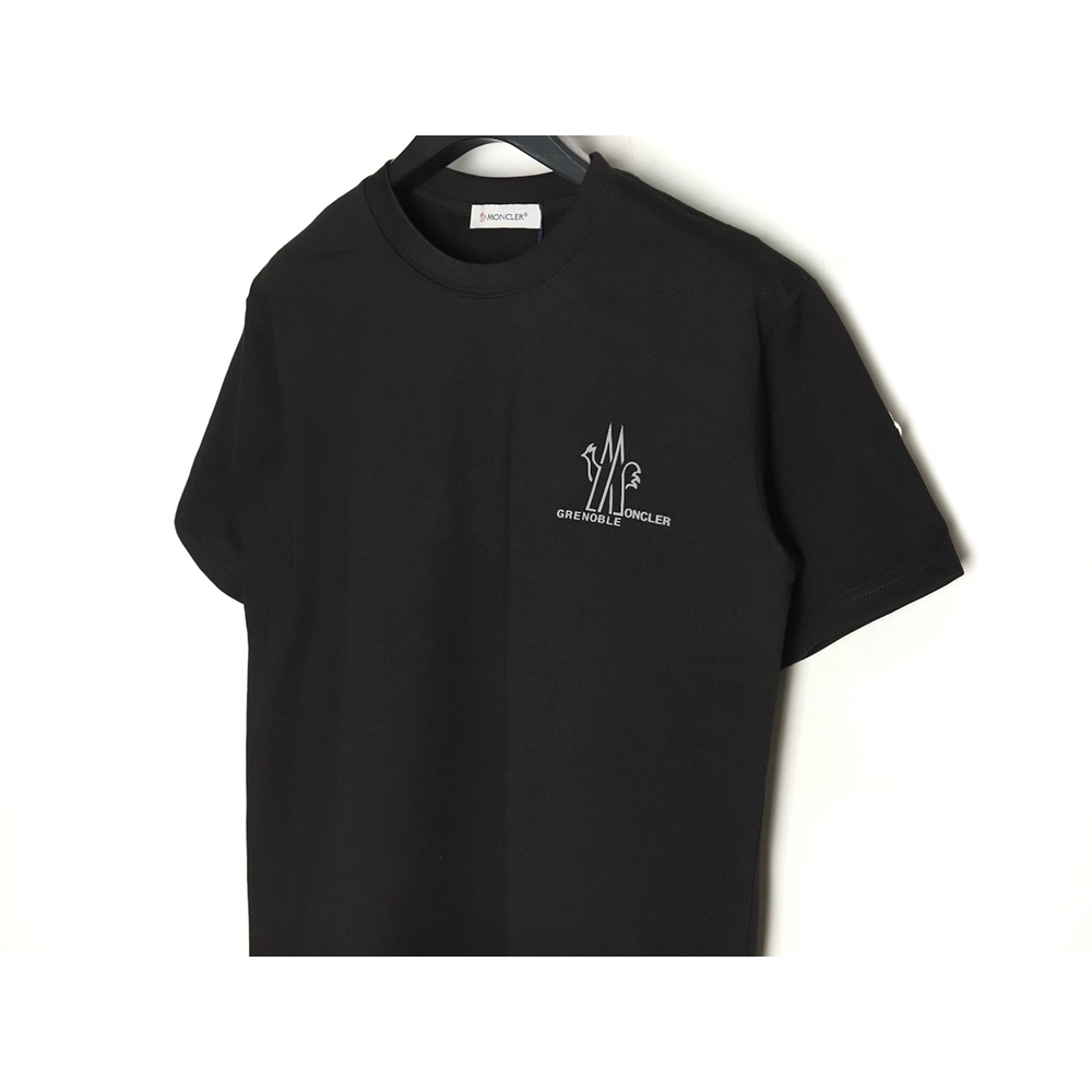 Moncler laminated logo short sleeve TSK1,Moncler