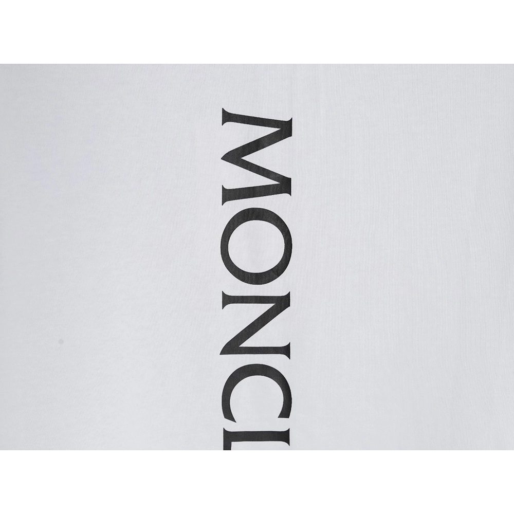 Moncler chest patch back letter print short sleeves,Moncler