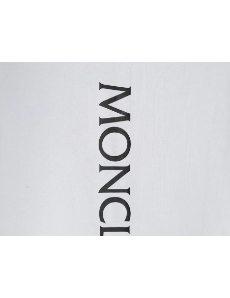 Moncler chest patch back letter print short sleeves,Moncler