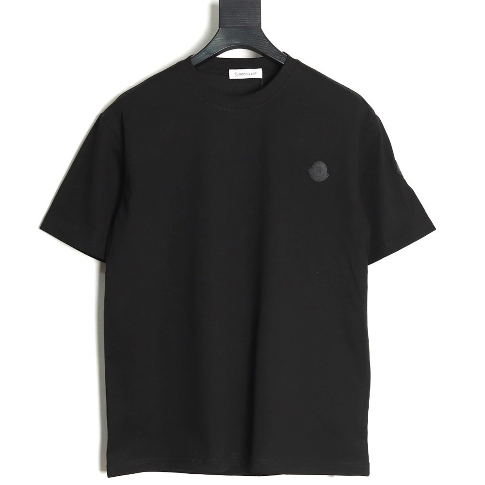 Moncler chest patch back letter print short sleeves TSK1,Moncler