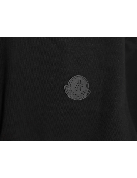 Moncler chest patch back letter print short sleeves TSK1,Moncler