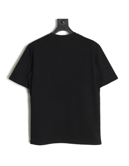 Valentino V logo red signature print short sleeve T-shirt TSK1,Valentino