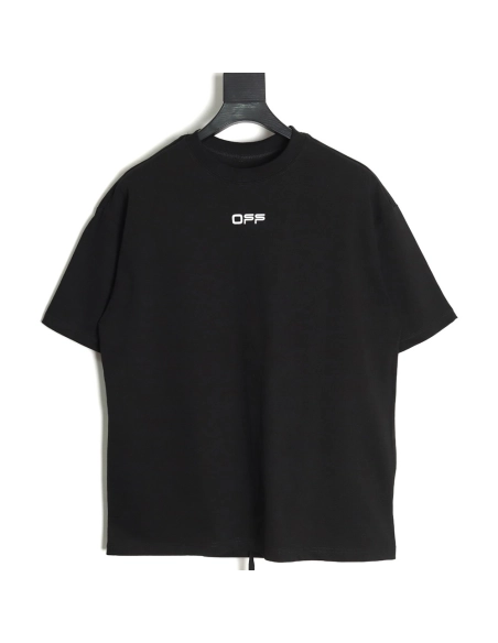 off white airport tape arrow print short sleeves,Off White
