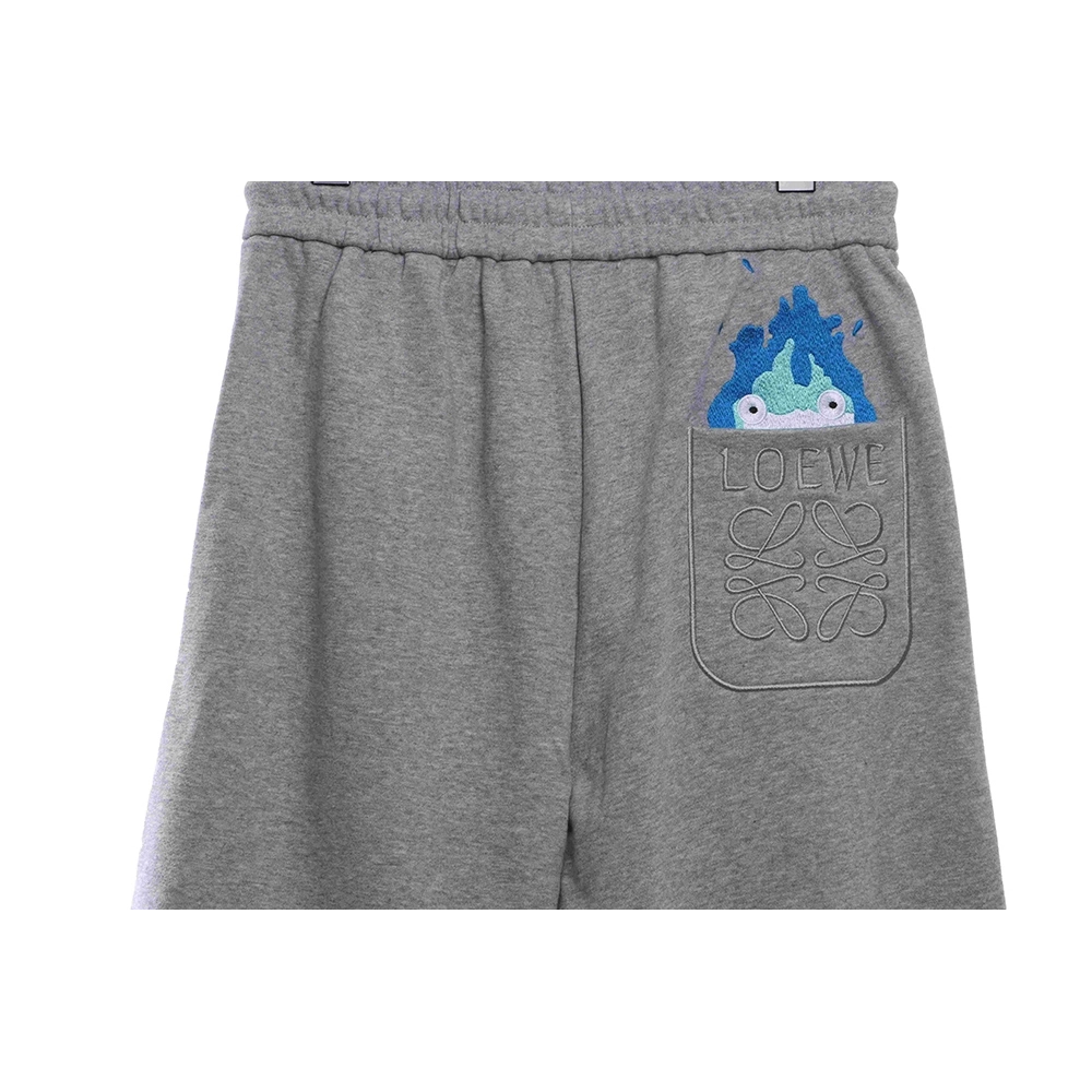 Loewe Blue Flame Pocket Shorts,Loewe