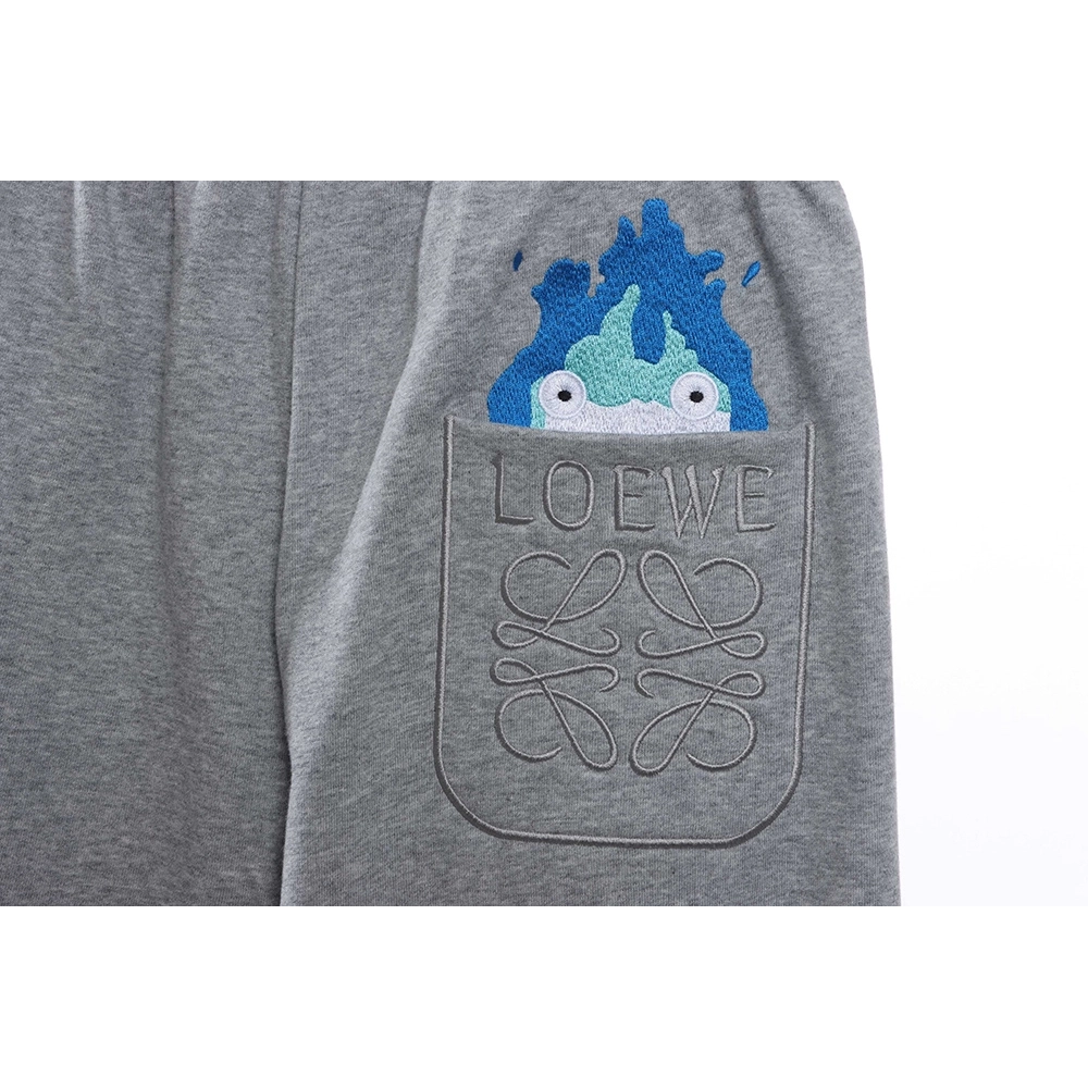 Loewe Blue Flame Pocket Shorts,Loewe
