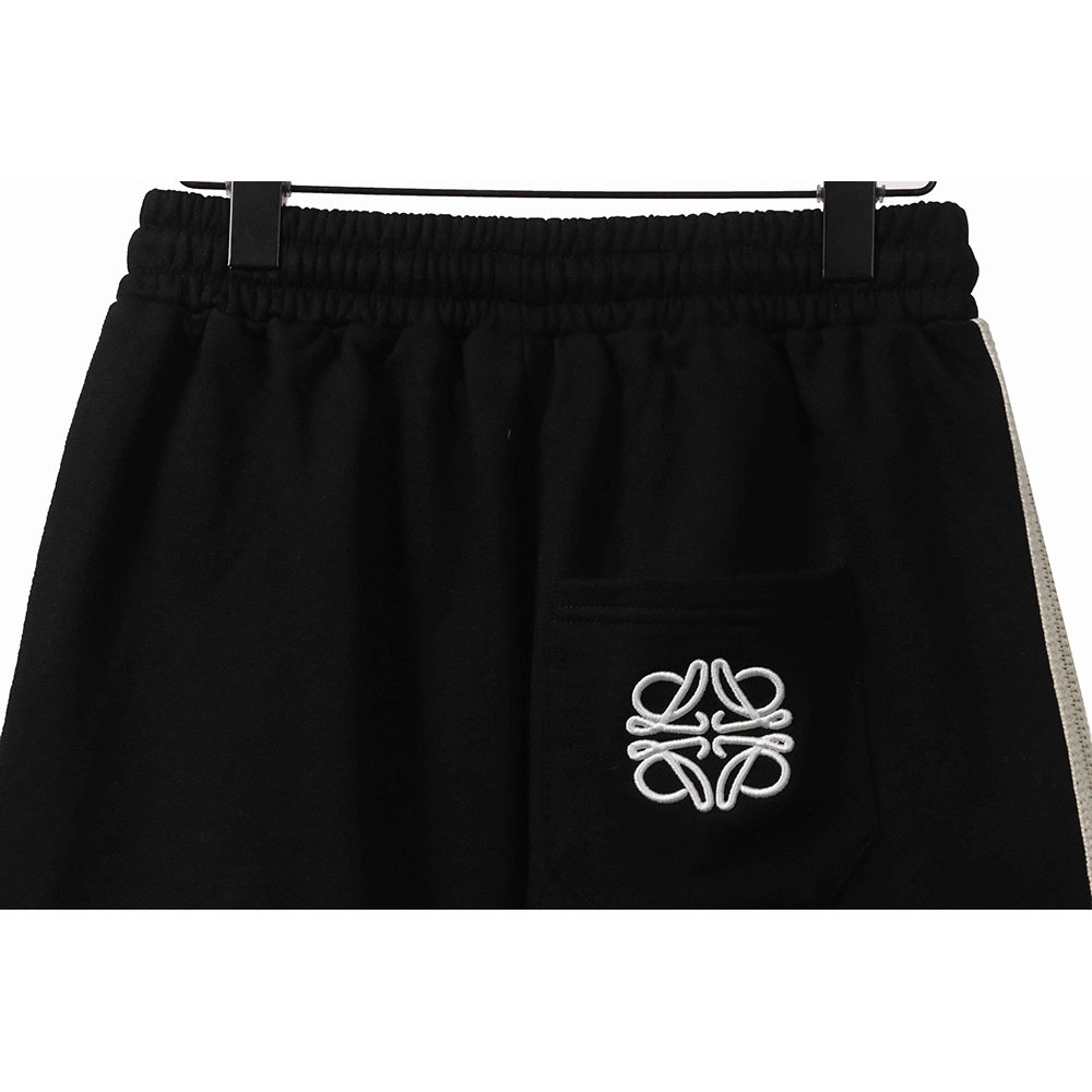 Loewe patchwork embroidery ribbon shorts,Loewe