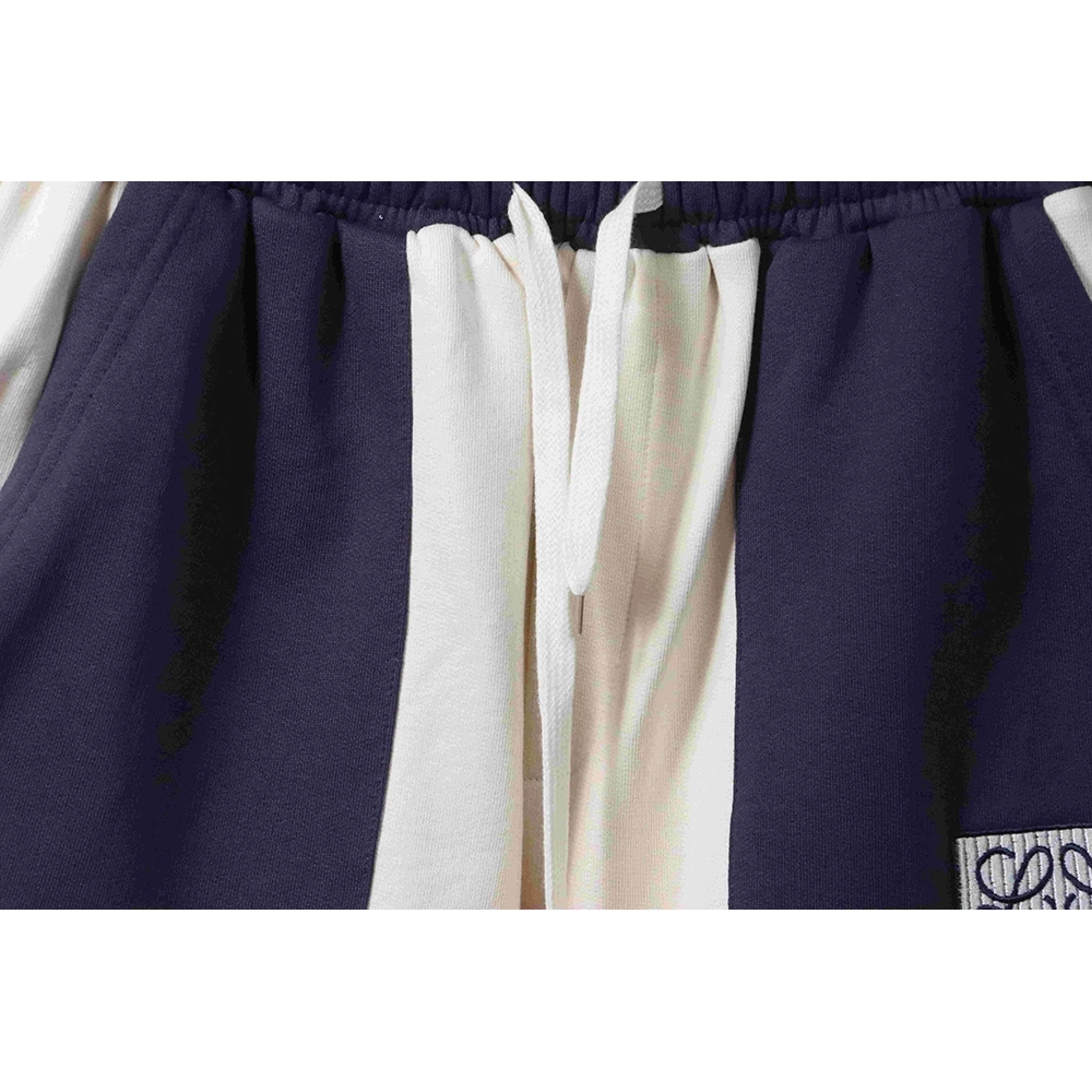 Loewe contrast color stitching shorts,Loewe