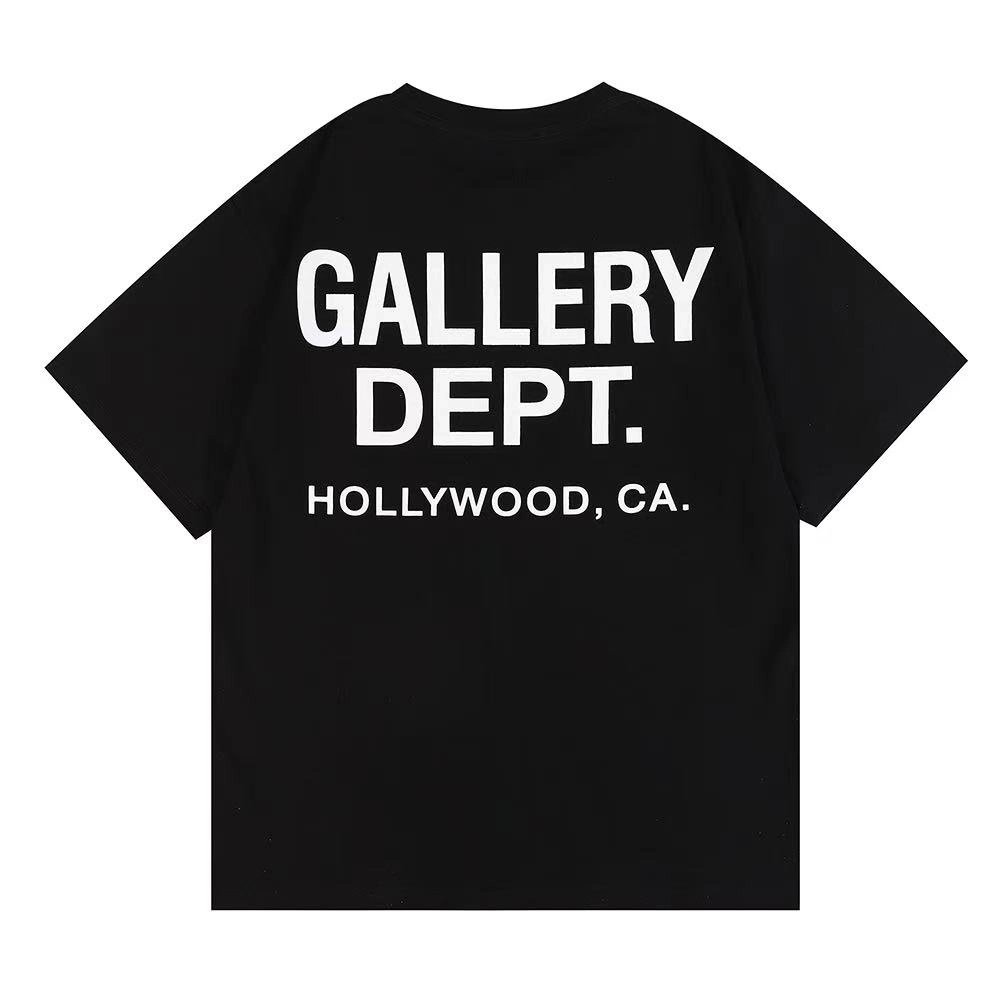 Gallery Dept 21ss English Letters Logo Printed Short Sleeves,Gallery Dept