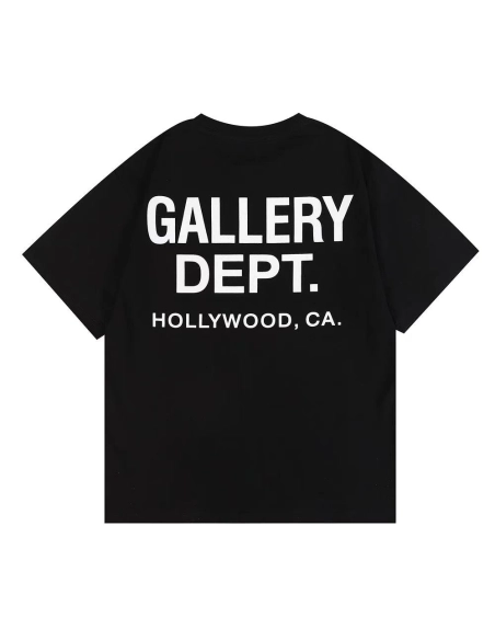Gallery Dept 21ss English Letters Logo Printed Short Sleeves,Gallery Dept