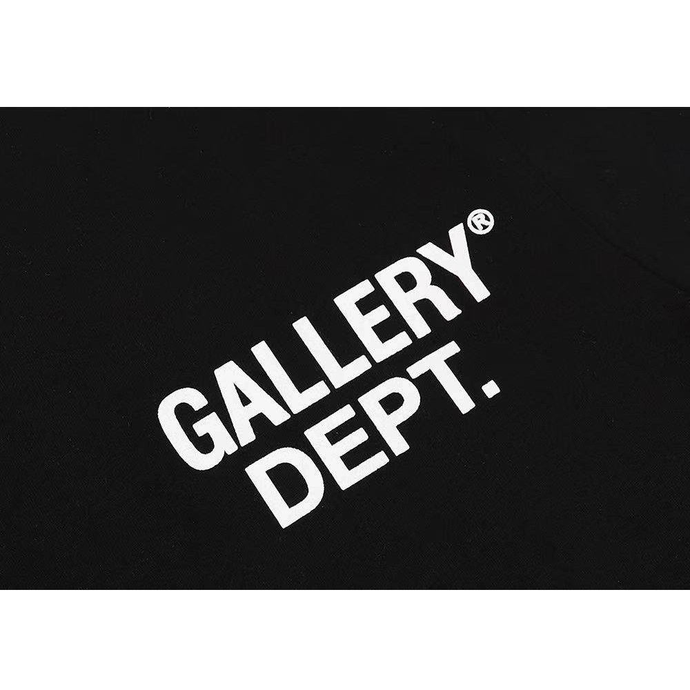 Gallery Dept 21ss English Letters Logo Printed Short Sleeves,Gallery Dept