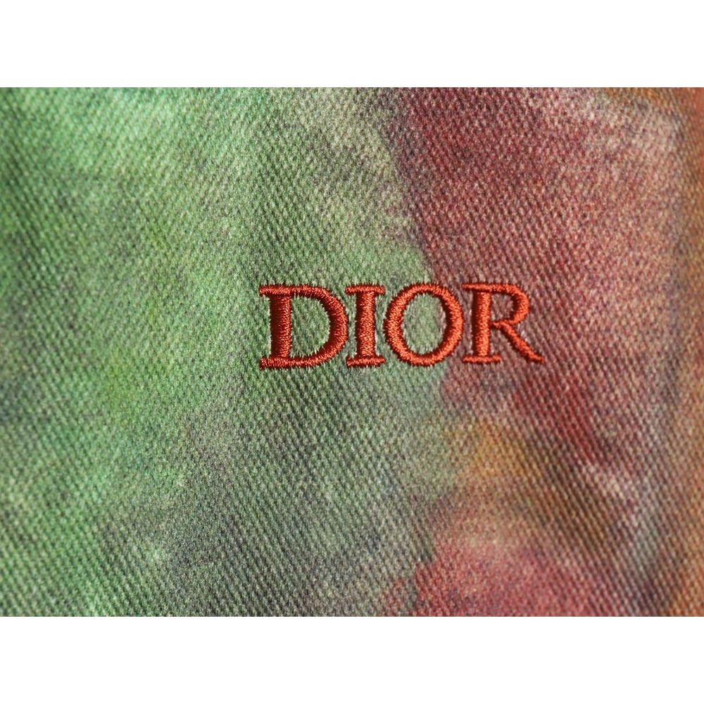 Dior funny dinosaur foot denim shirt jacket,Dior