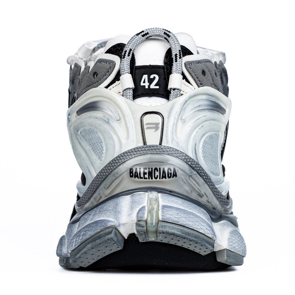 Balenciaga Runner Sneaker Worn-Out - Grey White Black,Balenciaga Runner