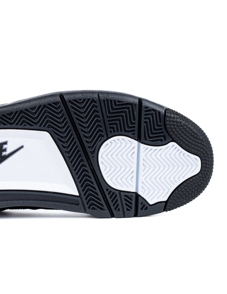 Nigel Sylvester x Air Jordan 4 Firewood Black,AIR JORDAN 4