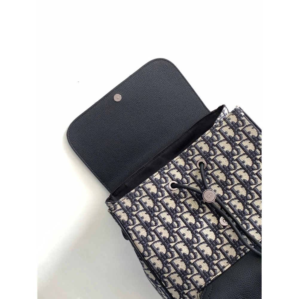 Dior Saddle Backpack with Flap 1ADBA2 26.5X41X14cm,Christian Dior Bags,BAGS