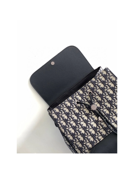 Dior Saddle Backpack with Flap 1ADBA2 26.5X41X14cm,Christian Dior Bags,BAGS
