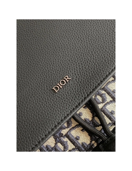 Dior Saddle Backpack with Flap 1ADBA2 26.5X41X14cm,Christian Dior Bags,BAGS