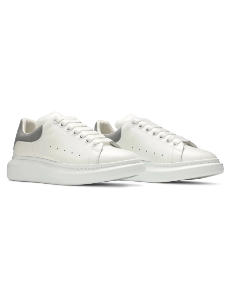 Alexander McQueen Oversized Sneaker White Iron,ALEXANDER MCQUEEN,More Brands