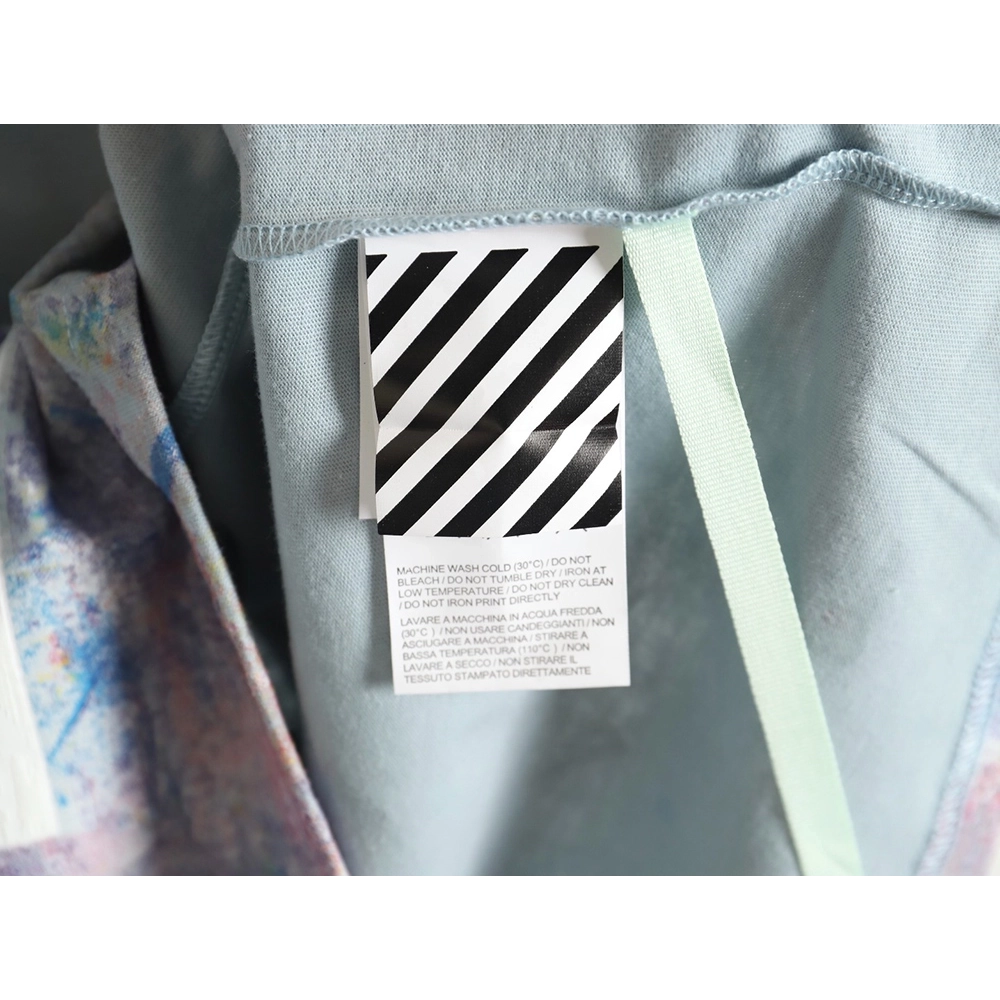 OffWhite Starry Sky Fireworks Ink Arrow Short Sleeve Tshirt,Off White T Shirt,Tshirt,APPAREL