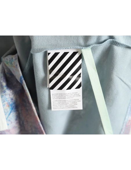 OffWhite Starry Sky Fireworks Ink Arrow Short Sleeve Tshirt,Off White T Shirt,Tshirt,APPAREL