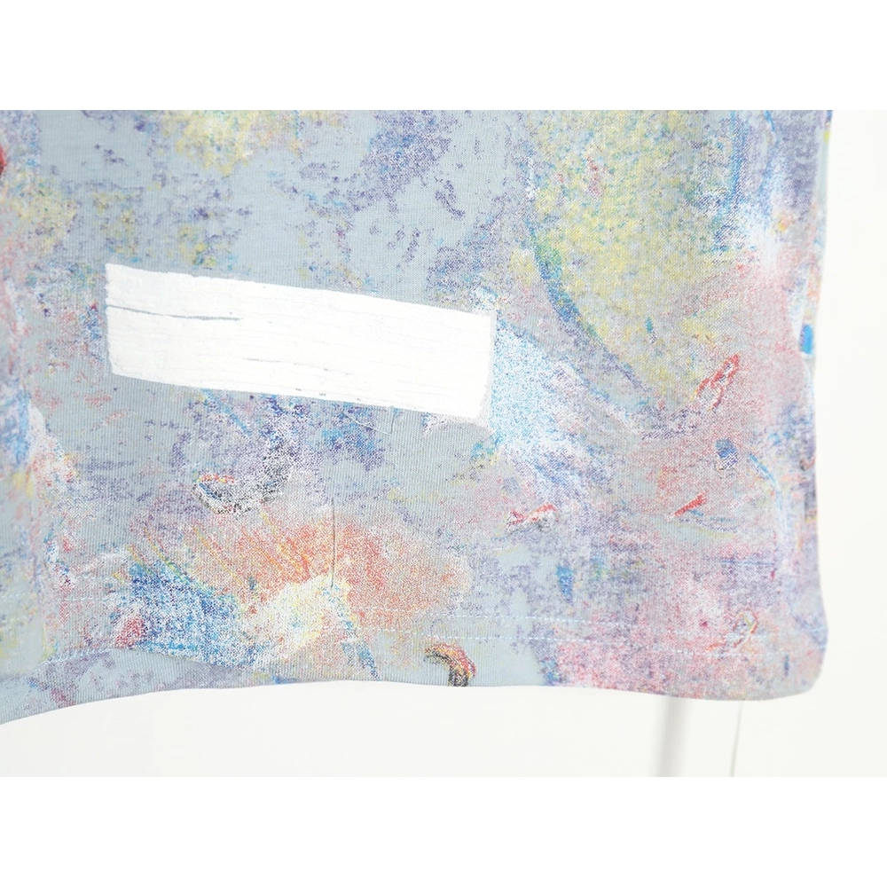 OffWhite Starry Sky Fireworks Ink Arrow Short Sleeve Tshirt,Off White T Shirt,Tshirt,APPAREL