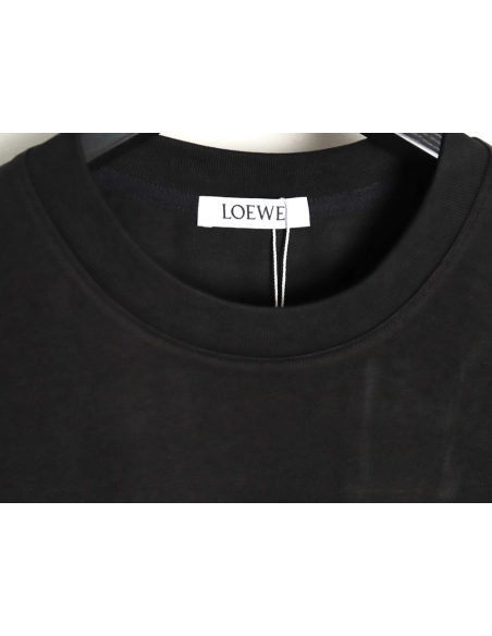 Loewe chest printed logo short sleeves,Loewe T Shirt,Tshirt,APPAREL