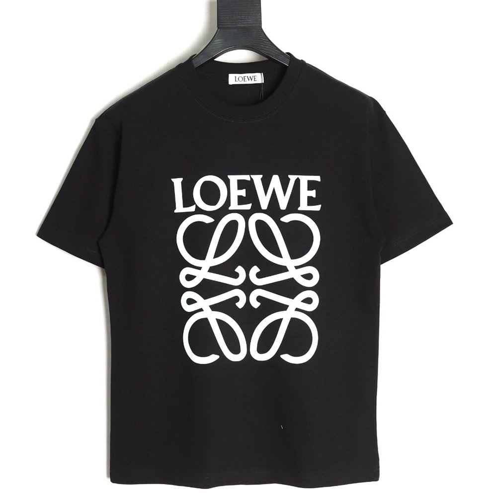 Loewe Fourleaf clover print shortsleeved Tshirt,Loewe T Shirt,Tshirt,APPAREL