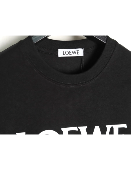 Loewe Fourleaf clover print shortsleeved Tshirt,Loewe T Shirt,Tshirt,APPAREL