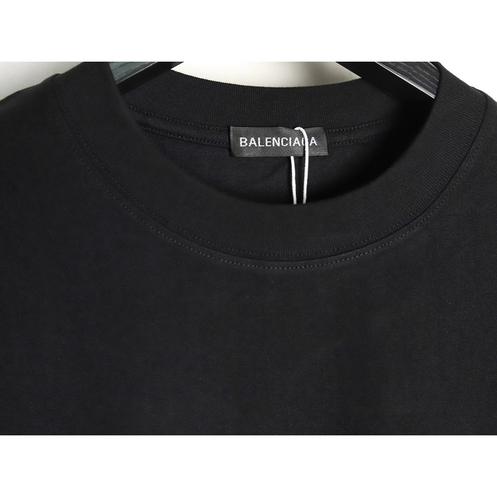Balenciaga Daddy Shoes Lettering Print Short Sleeve Tshirt,Balenciaga T Shirt,Tshirt,APPAREL