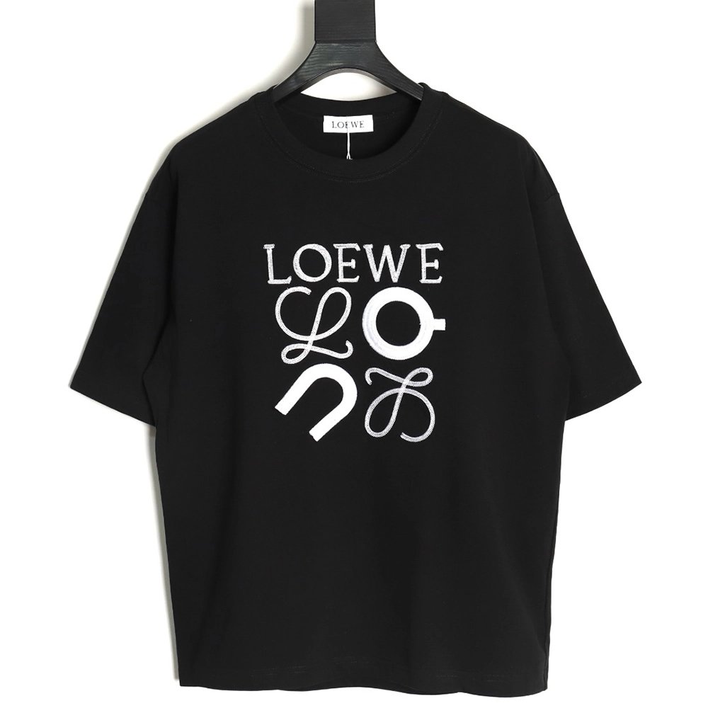 Loewe x On collaboration shortsleeved Tshirt,Loewe T Shirt,Tshirt,APPAREL